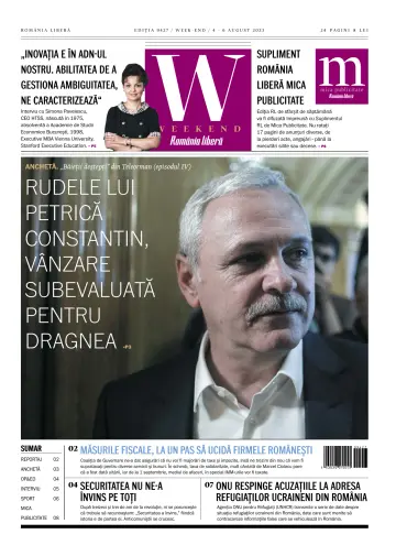 Romania Libera - Friday Edition - 4 Aug 2023