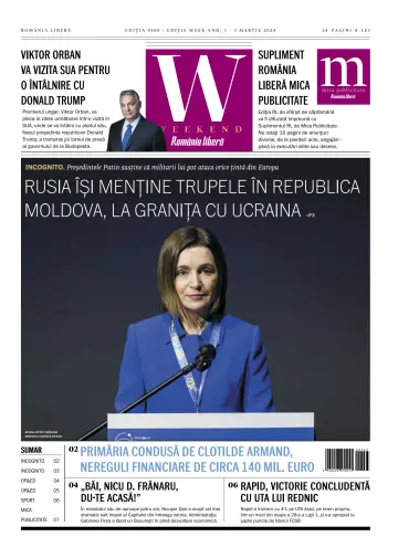 Romania Libera - Friday Edition - 01 3월 2024