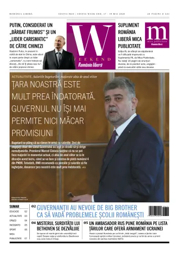 Romania Libera - Friday Edition - 17 май 2024