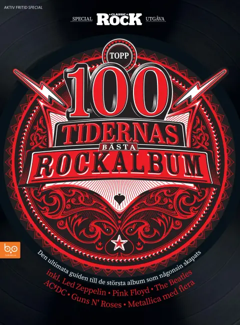 Topp 100 - Tidernas basta rockalbum