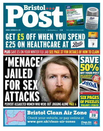 Bristol Post - 28 十一月 2022