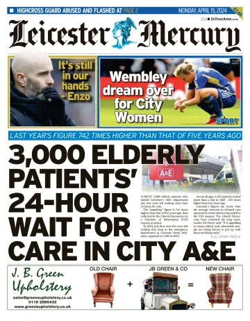 Leicester Mercury - 15 四月 2024