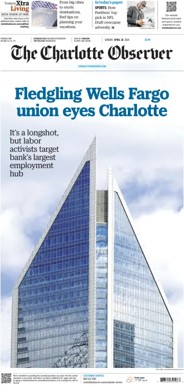 The Charlotte Observer (Sunday) - 28 Ebri 2024