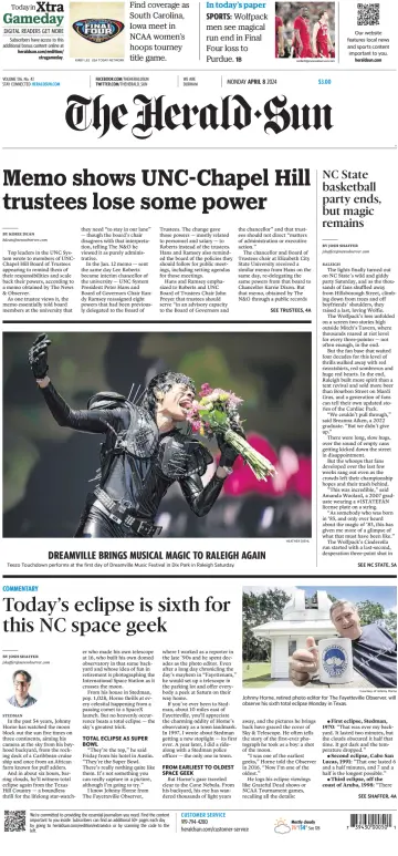 The Herald Sun - 08 Apr. 2024