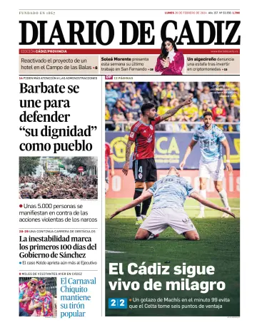 Diario de Cádiz - 26 Feb 2024