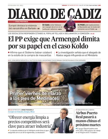 Diario de Cádiz - 2 Mar 2024