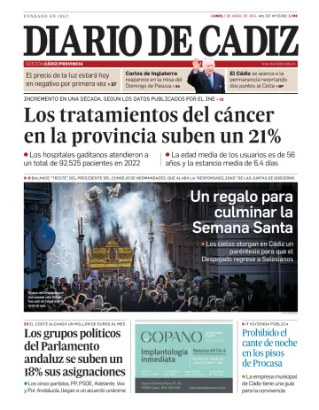 Diario de Cádiz - 1 Apr 2024