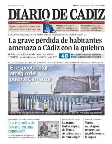 Diario de Cádiz - 9 Ebri 2024