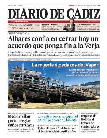 Diario de Cádiz - 12 Nis 2024