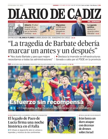 Diario de Cádiz - 14 4月 2024