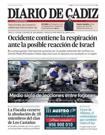 Diario de Cádiz - 15 Nis 2024