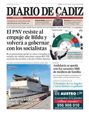 Diario de Cádiz - 22 Nis 2024