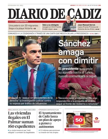 Diario de Cádiz - 25 四月 2024