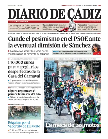 Diario de Cádiz - 27 abr. 2024