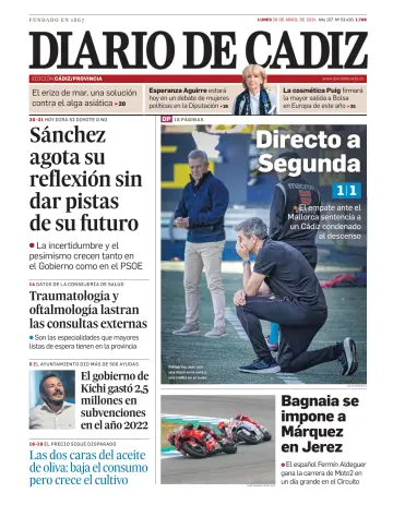 Diario de Cádiz - 29 Apr. 2024