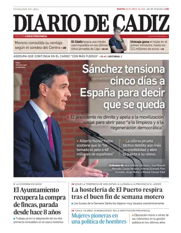 Diario de Cádiz - 30 Nis 2024
