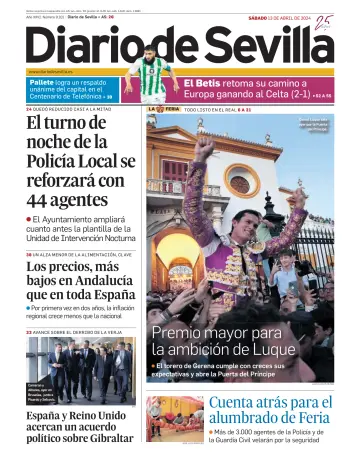 Diario de Sevilla - 13 4월 2024