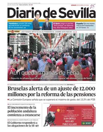 Diario de Sevilla - 20 4월 2024