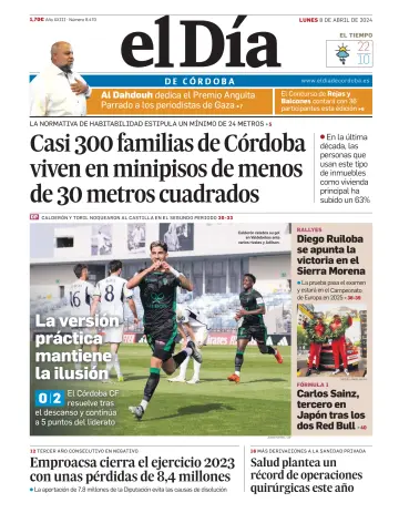 El Día de Córdoba - 08 апр. 2024