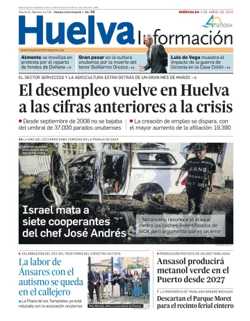 Huelva Información - 3 Apr 2024