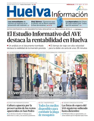 Huelva Información - 17 апр. 2024