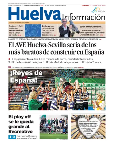 Huelva Información - 21 四月 2024