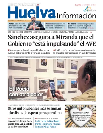 Huelva Información - 23 4月 2024