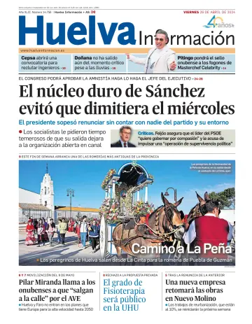 Huelva Información - 26 四月 2024