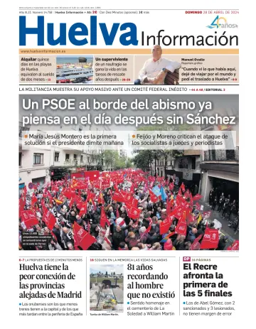 Huelva Información - 28 4月 2024