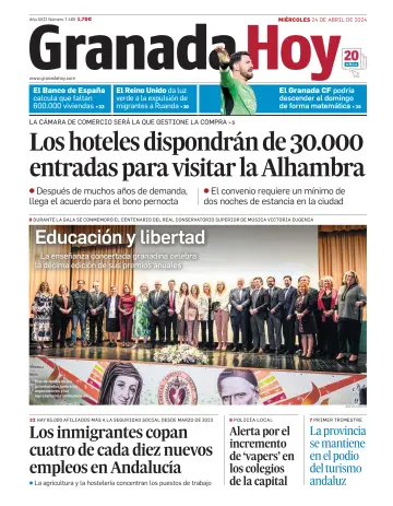 Granada Hoy - 24 4月 2024