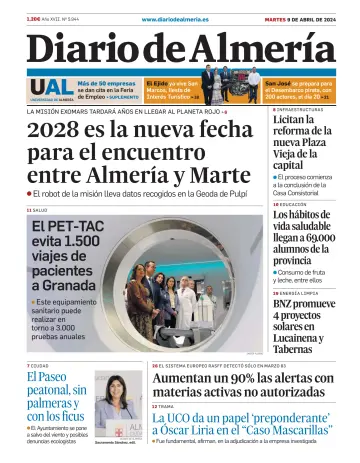 Diario de Almería - 09 四月 2024