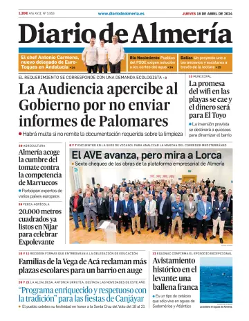Diario de Almería - 18 4月 2024
