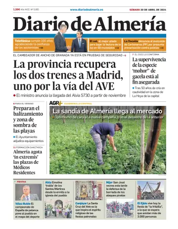 Diario de Almería - 20 Apr. 2024