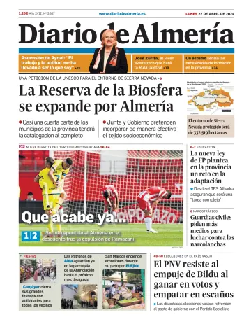 Diario de Almería - 22 四月 2024