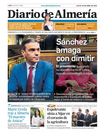 Diario de Almería - 25 avr. 2024