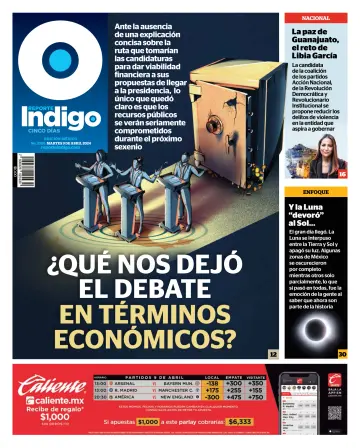 Reporte Índigo Nacional - 09 四月 2024