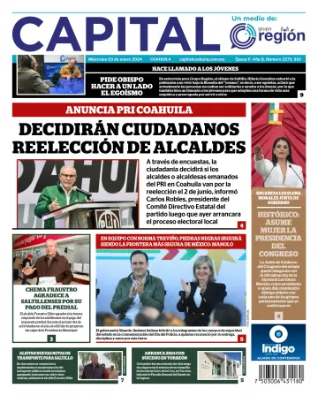 Capital Coahuila - 3 Jan 2024