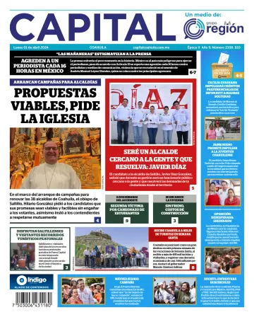 Capital Coahuila - 01 avr. 2024