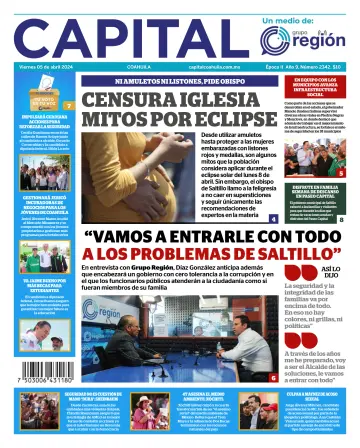 Capital Coahuila - 05 avr. 2024