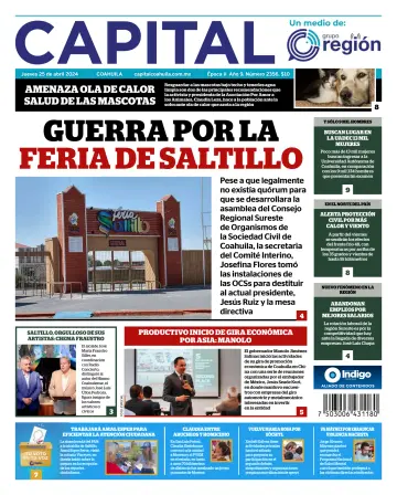Capital Coahuila - 25 avr. 2024
