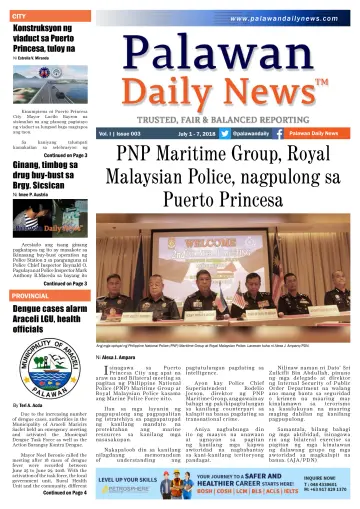 Palawan Daily News - 7 Jul 2018
