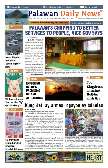 Palawan Daily News - 14 Dec 2018