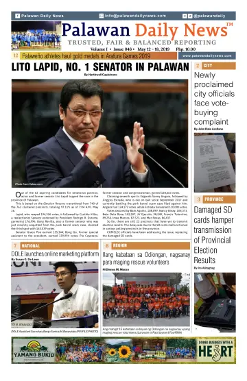 Palawan Daily News - 19 May 2019