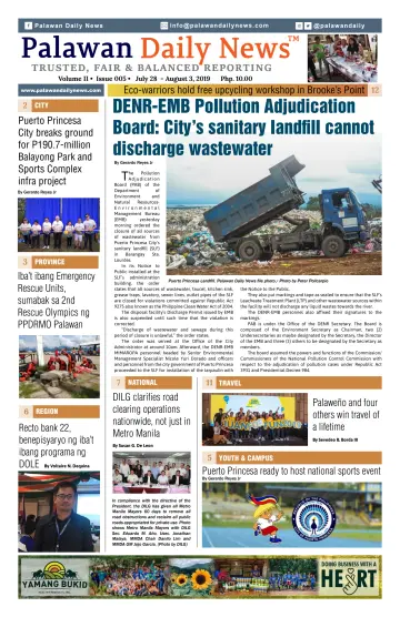 Palawan Daily News - 28 Jul 2019