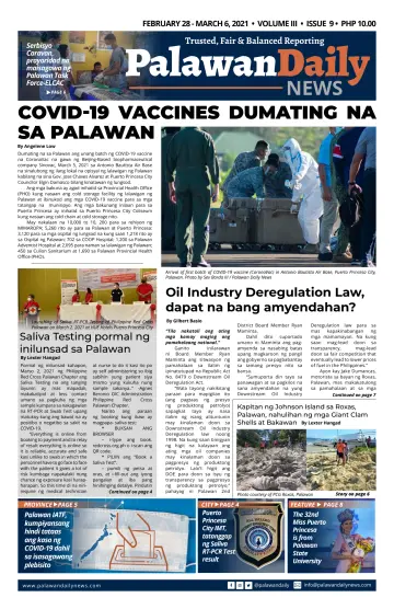 Palawan Daily News - 7 Mar 2021