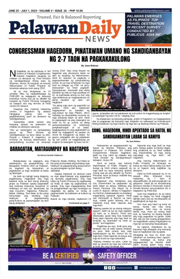 Palawan Daily News - 25 6月 2023