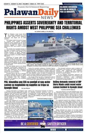 Palawan Daily News - 06 8月 2023