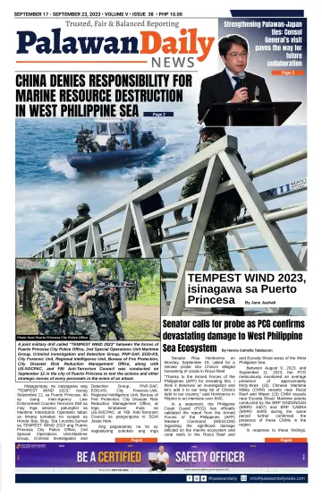 Palawan Daily News - 17 九月 2023