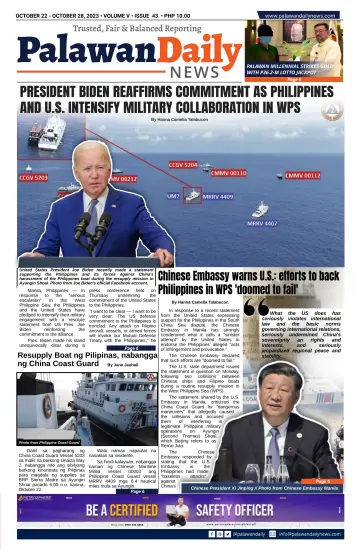 Palawan Daily News - 22 10月 2023