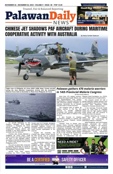 Palawan Daily News - 26 十一月 2023